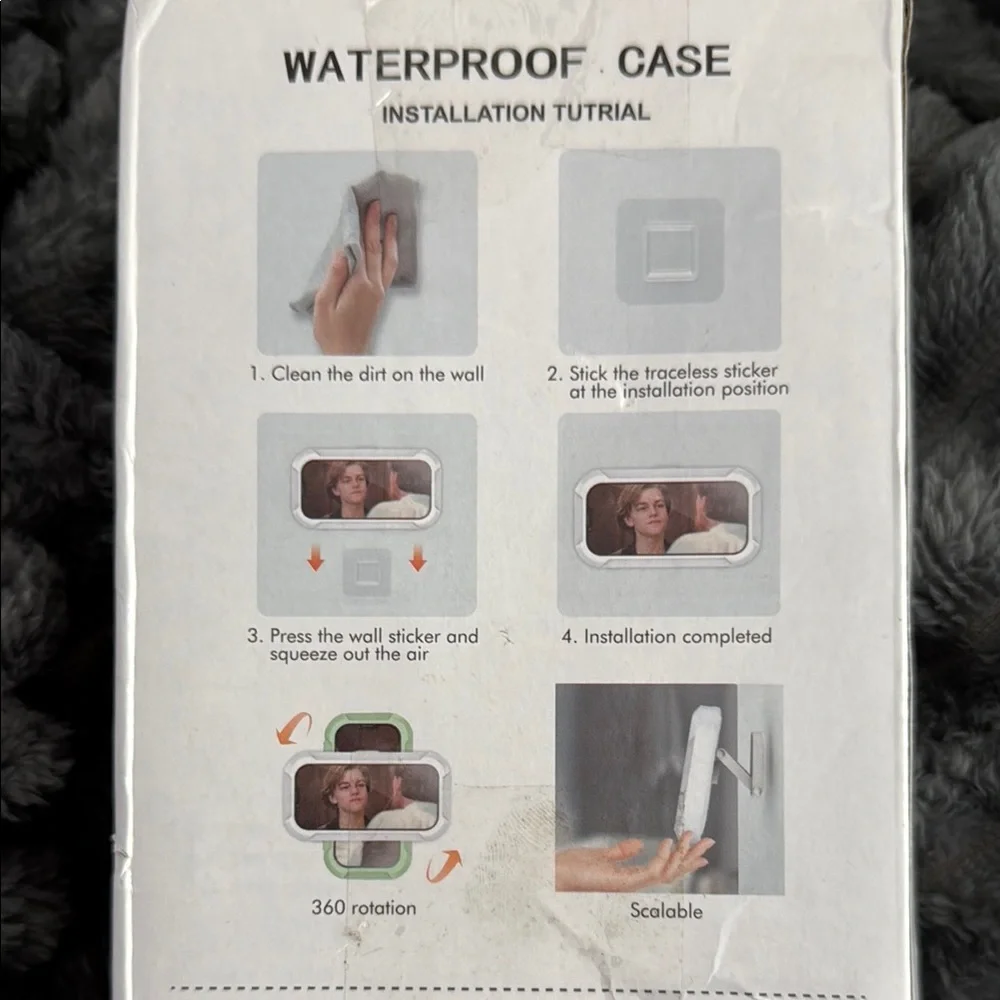 Topia Waterproof Phone Case - White